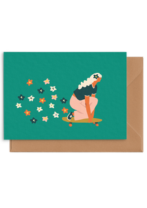 You go, girl! - Greeting Card