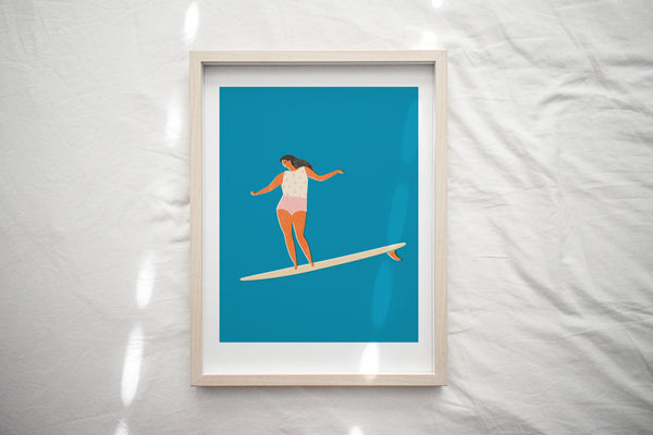Blue Hawaii- Art Print