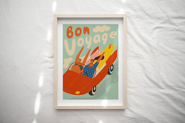 Bon Voyage - Art Print