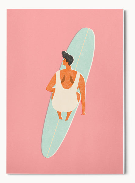 Cotton candy girl - Card
