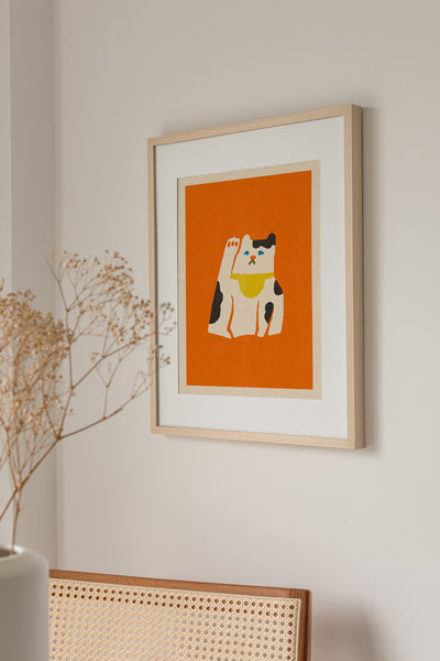 Maneki Neko  - Art Print