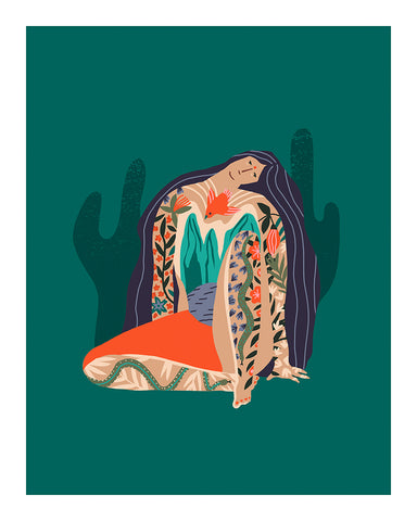 Madre Tierra - Art Print