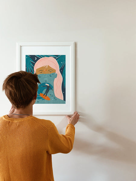 My forever medicine and joy - Art Print