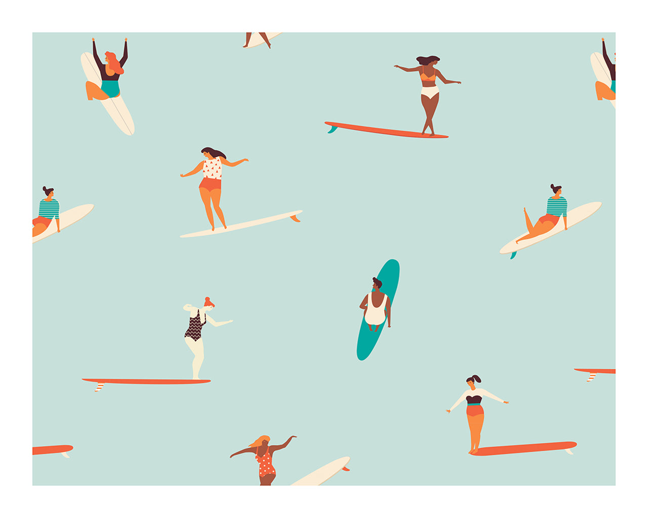 Ocean Dancers - Art Print