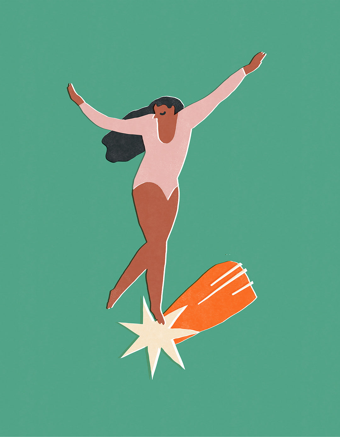 Reach for the stars- Art Print