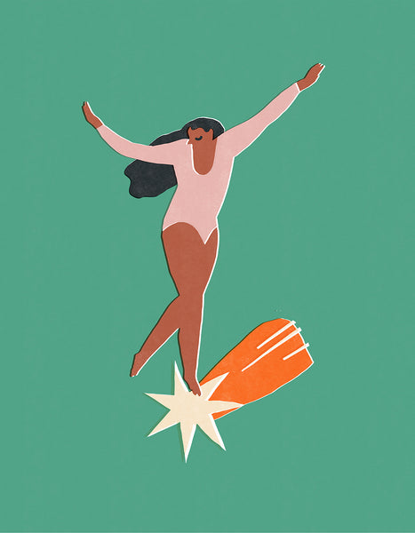 Reach for the stars- Art Print