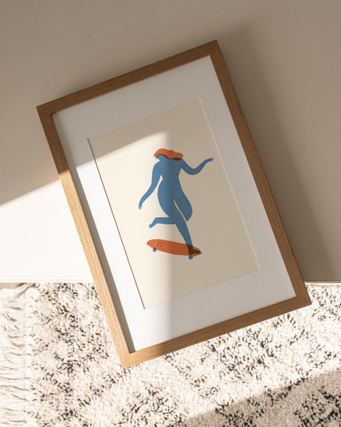 Skate and Shake - Art print