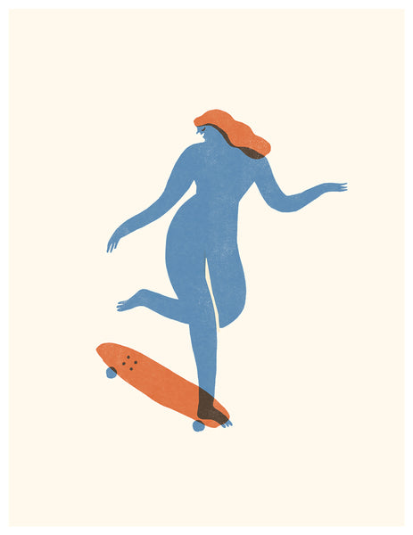 Skate and Shake - Art print