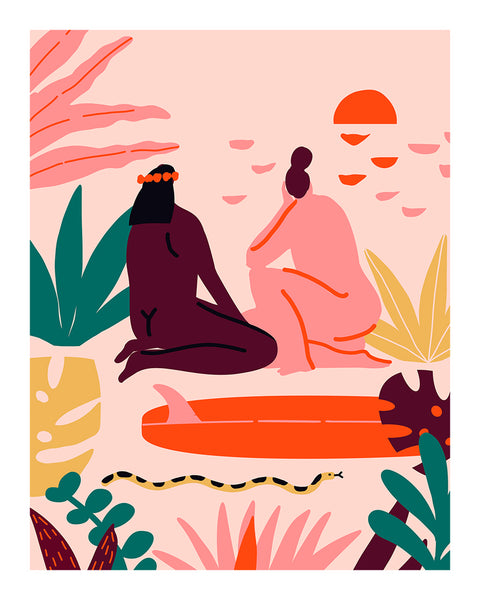 Sunset - Art Print