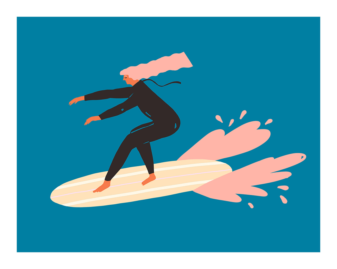 Art in on sale surf sup