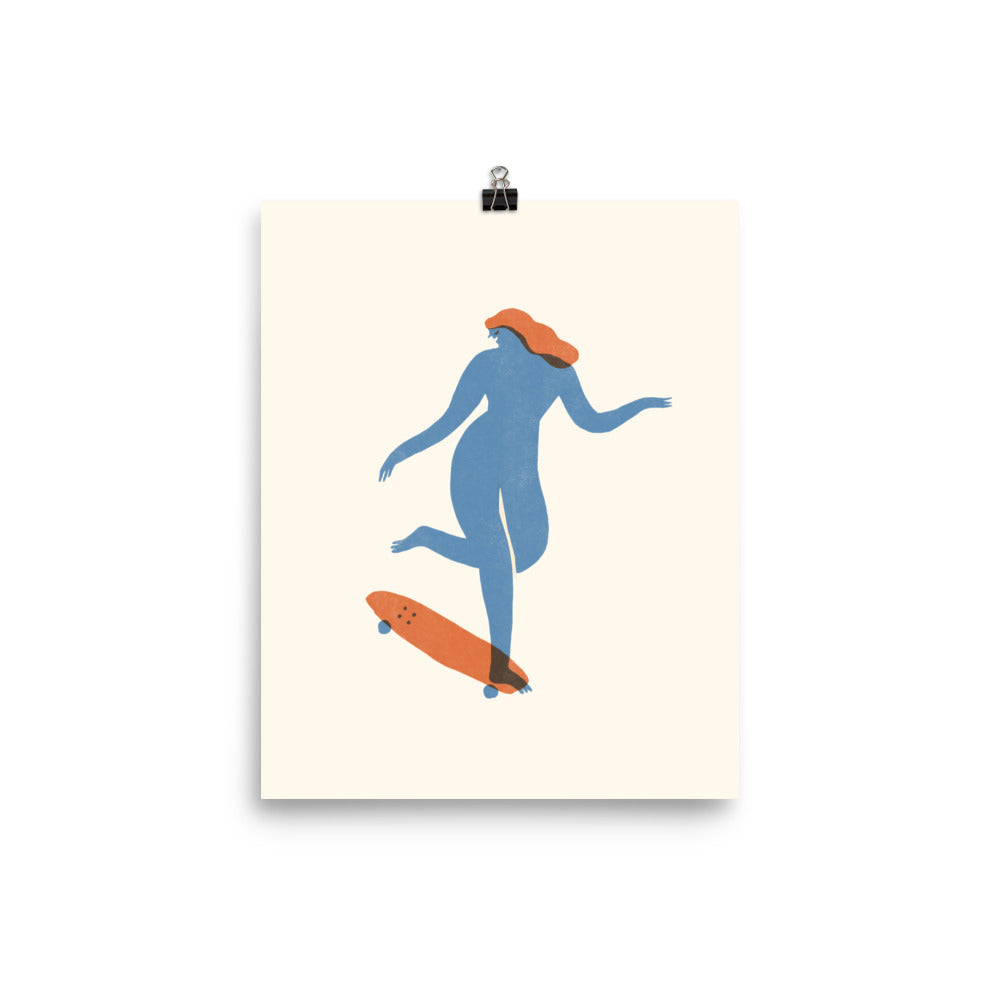 Skate and Shake - Art print